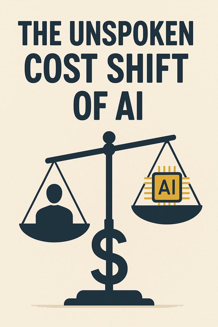 The Unspoken Cost Shift of AI
