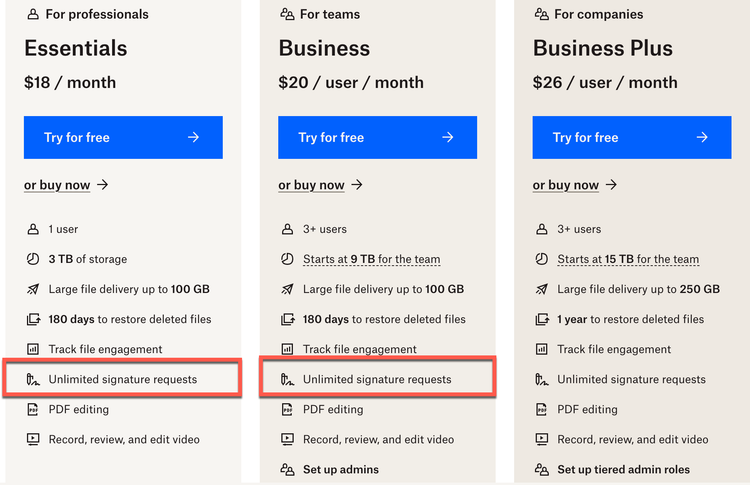 New Features… Only for New Customers