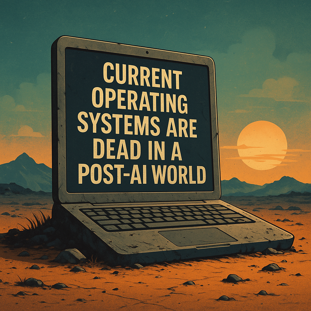Current Operating Systems are Dead in a Post AI World